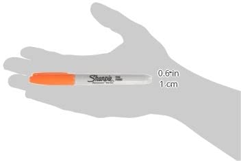 Sharpie Fine Point Permanent Markers, Orange, 1 Count