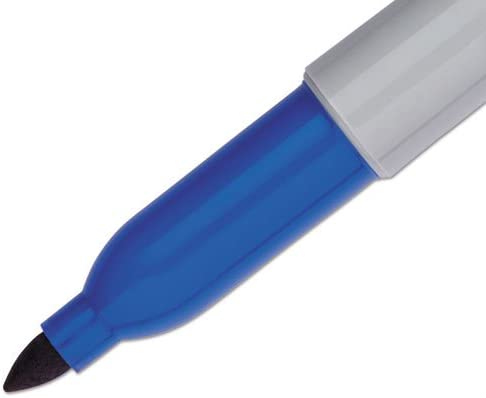 Fine Point. Blue. Sharpie Permanent Markers Case of 24 Dz