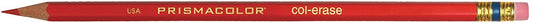 Prismacolor Col-Erase Erasable Colored Pencil. 12-Count. Red (20045)