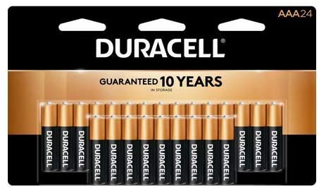 24 Pack"AAA" Duracell CopperTop Alkaline Batteries (Original Version)