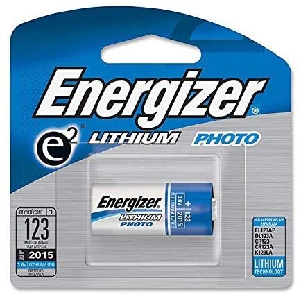 Energizer e2 Lithium Photo Battery, 123, 3V