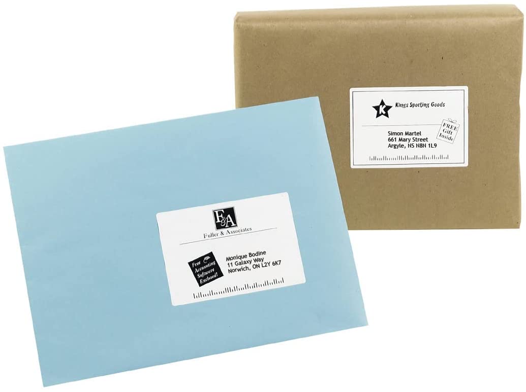 PRES-a-ply Laser Address Labels. 8.5 x 11 Inches. White. Box of 100 (30605)