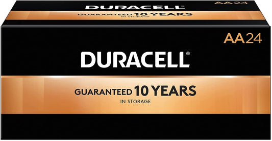 Duracell 2768001 Coppertop AA Alkaline Batteries 24/Pack (MN1500BKD)