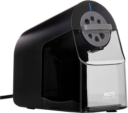 X-ACTO School Pro Classroom Electric Pencil Sharpener. Blue. 1 Count