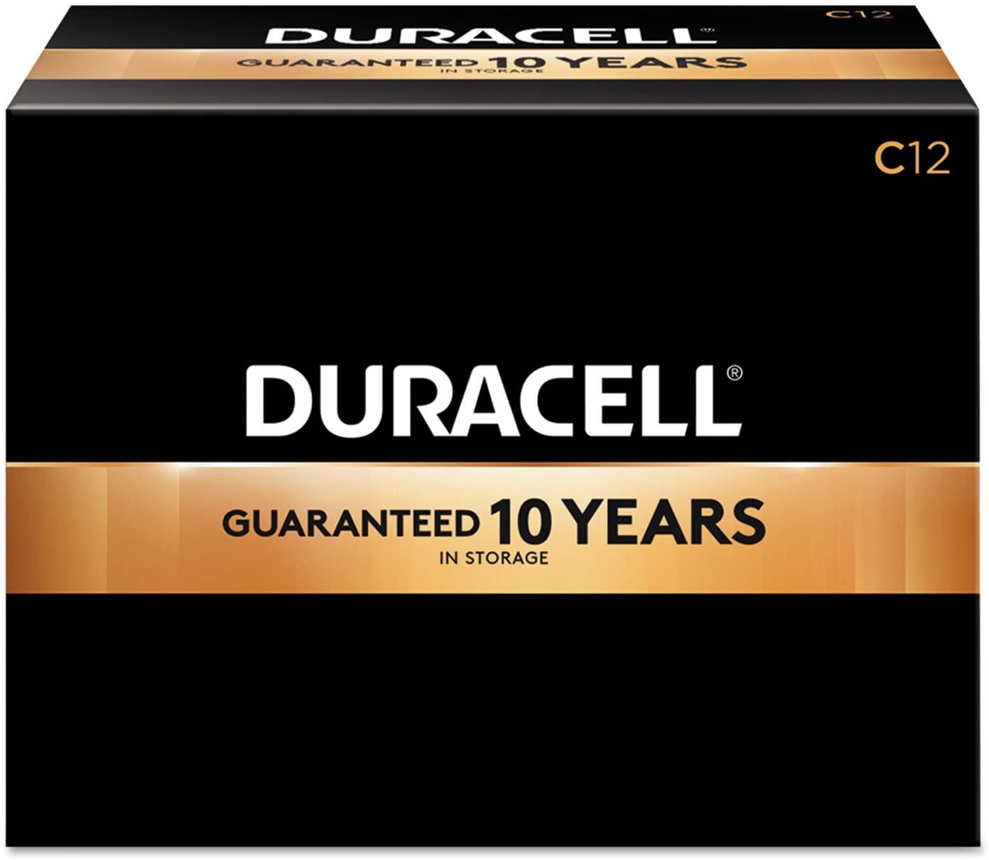 Duracell MN1400 CopperTop Alkaline Batteries. C. 72/CT