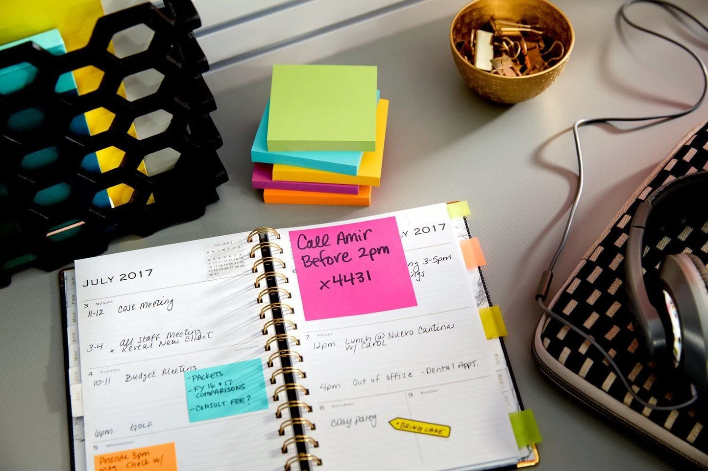 Post-it Notes. 3x3 in. 5 Pads. AmericaÕs #1 Favorite Sticky Notes. Jaipur Collection (654-5UC)