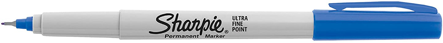 Sharpie 37003 Ultra-Fine Permanent Marker. Marks on Paper and Plastic