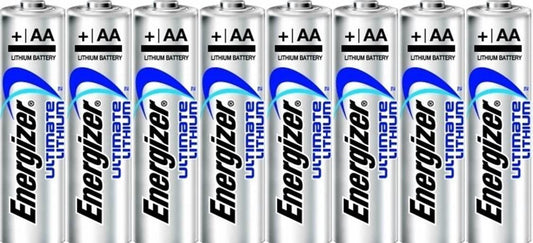 Energizer Ultimate Lithium AA Batteries (8-Pack) in Economical Bulk Packaging