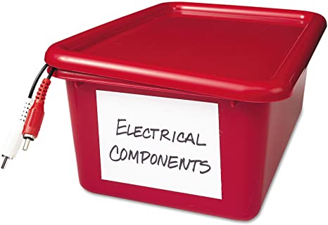 Avery Self-Adhesive Removable Labels, 3 x 4 Inches, White, 80 per Pack (5453)