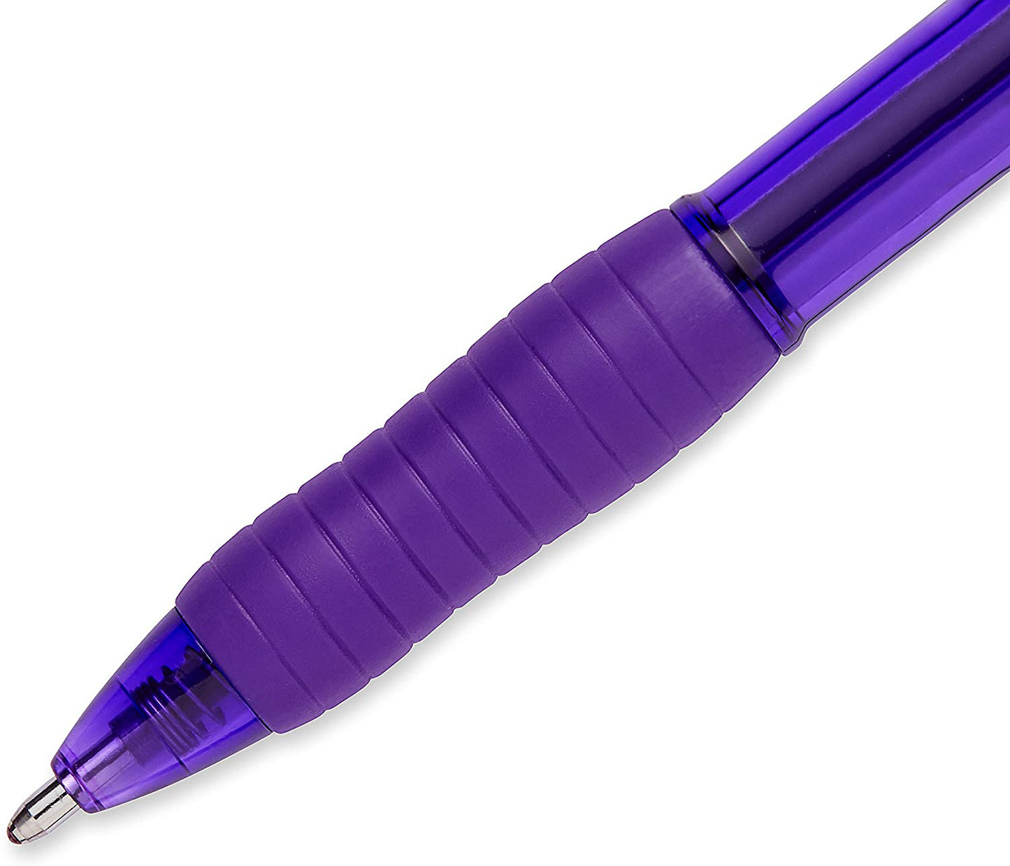 Paper Mate Profile Retractable Ballpoint Pens. Bold (1.4mm). Purple. 12 Count