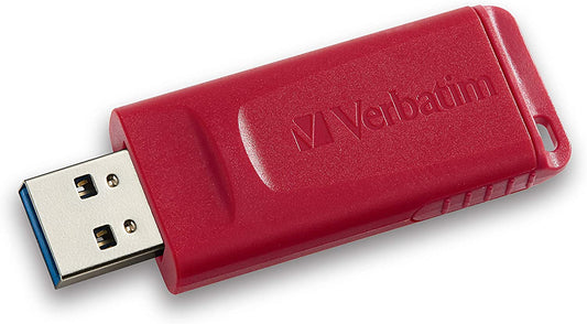Verbatim 32GB Store 'n' Go USB Flash Drive - PC / Mac Compatible - Red