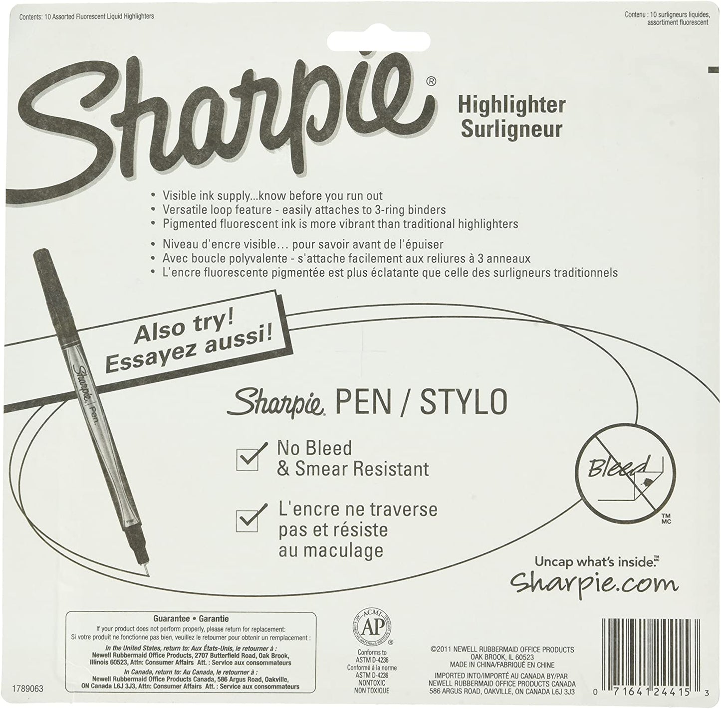 SAN24415PP - Sharpie Accent Liquid Pen Style Highlighter