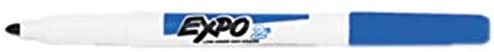 EXPO Low Odor Dry-Erase Marker - Fine Tip - Pack of 12 - Blue