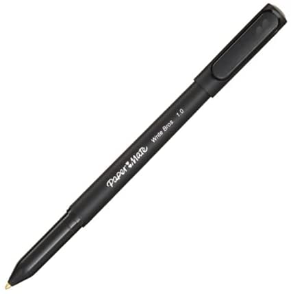 Paper Mate Write Bros Ballpoint Pens. Medium Point (1.0mm). Black. 12 Count each. Pack of 3 (36 Pack Total)