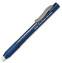 Pentel Clic Retractable Eraser, Refillable, Blue Barrel (PENZE22C)