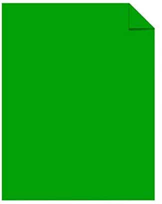 Neenah - Wausau Astrobrights Color Paper, 8.5Ó x 11Ó, 24 lb/89 GSM, Gamma Green, 500 Sheets (22541)