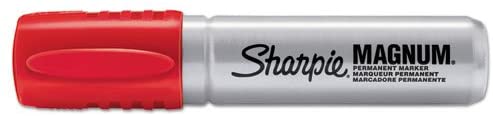 Sharpie Permanent Marker Magnum Red - Pack of 12