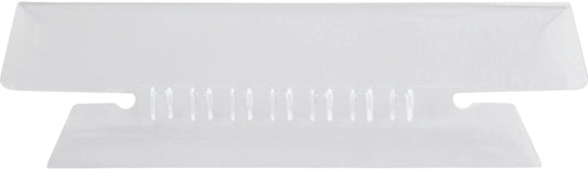 Pendaflex 43-1/2 Hanging File Folder Tabs. 1/3 Tab. 3 1/2 Inch. Clear Tab/White Insert. 25/Pack