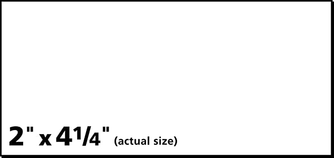 Avery Address Labels for Copiers, 2 x 4-1/4, Box of 1,000 (5352