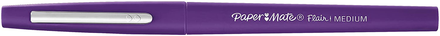 Paper Mate Flair Felt Tip Pens. Medium Point. Limited Edition Candy Pop Pack. Pack of 32 (1979425)