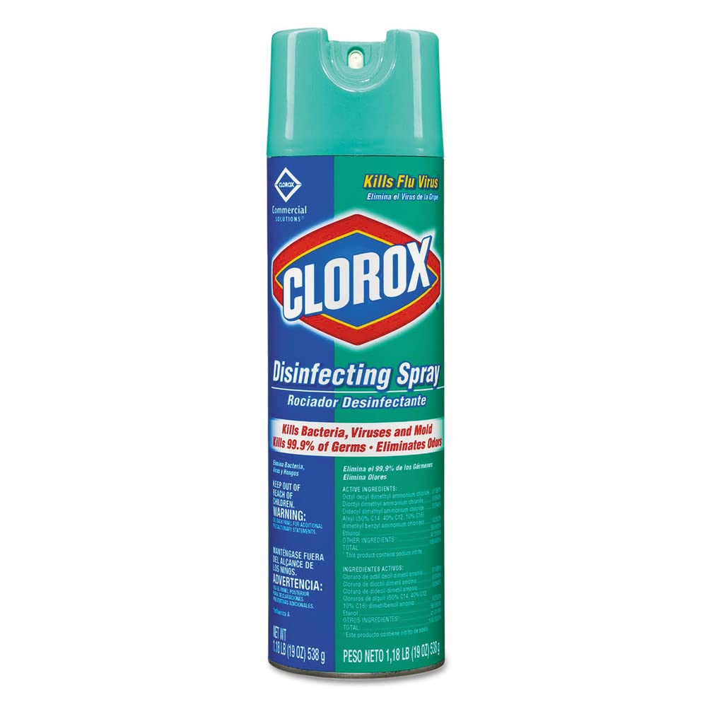 Clorox Disinfectant Spray. 19 Ounce. 1 Each