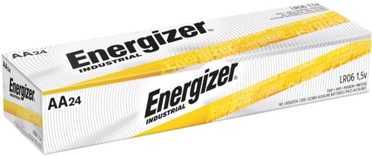 Energizer EN91 Industrial Alkaline Batteries. AA (Box of 24 Batteries). Packaging May Vary