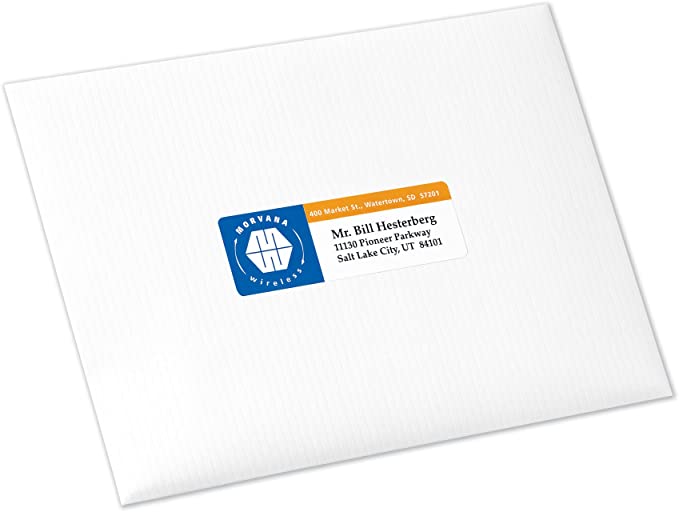 Avery Laser Labels, Matte, Mailing, 3-3/4 x 1-1/4, 300 per Pack (6879), White