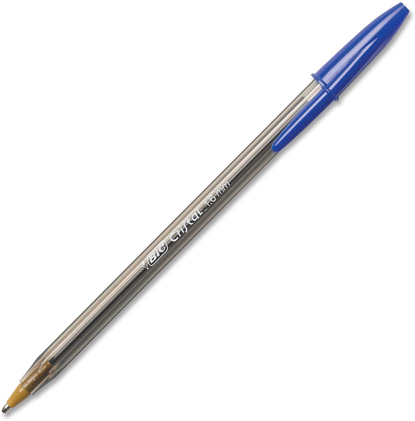 BIC Cristal Xtra Bold Ballpoint Pen, Bold Point (1.6mm), Blue, 12-Count