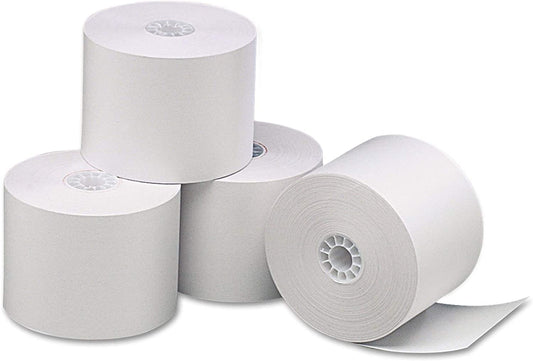 Universal 35761 Single-Ply Thermal Paper Rolls, 2 1/4-Inch X 85 Ft, White, 3/Pack