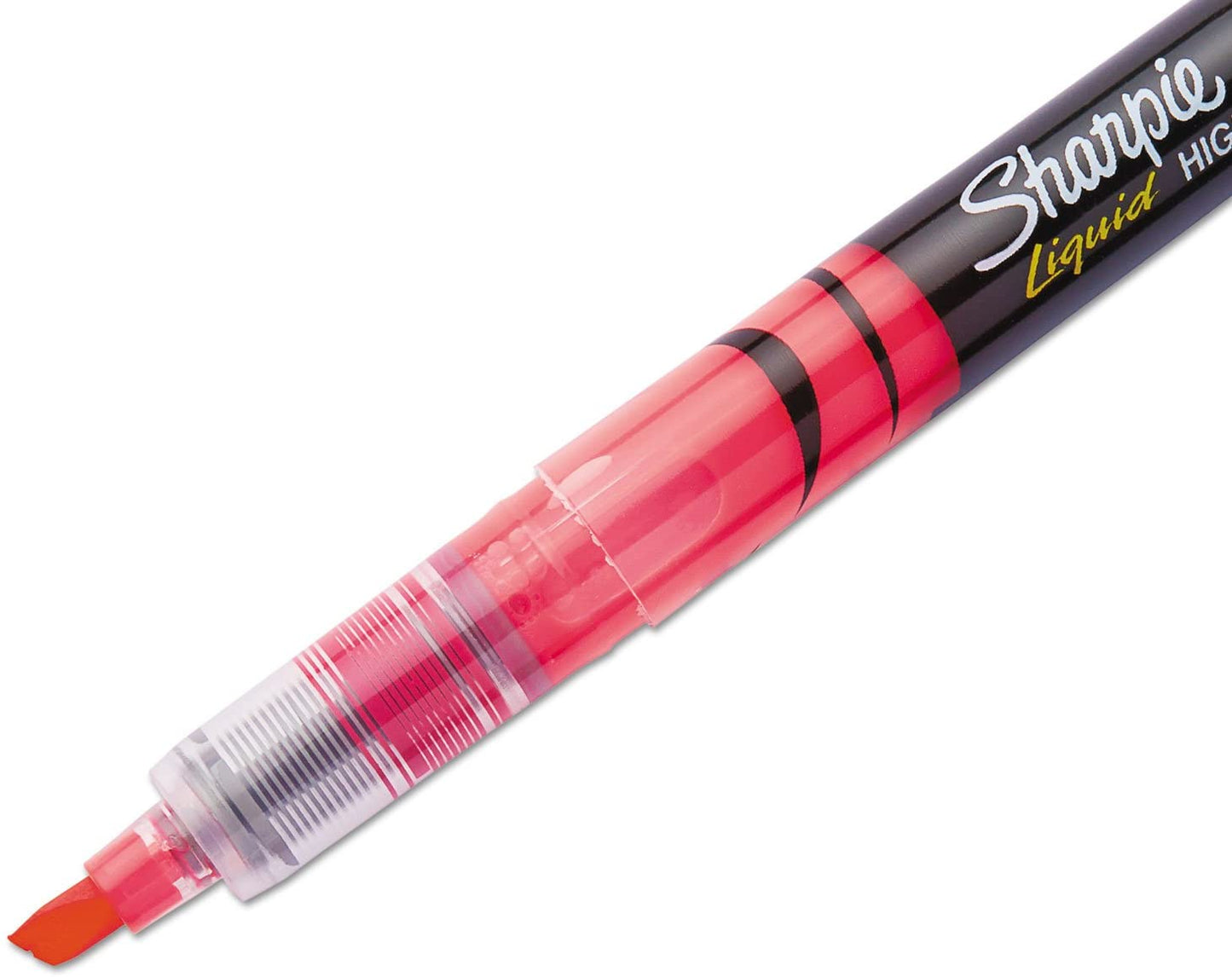 Sharpie 1754464 Accent Liquid Pen Style Highlighter Chisel Tip Fluorescent Pink Dozen