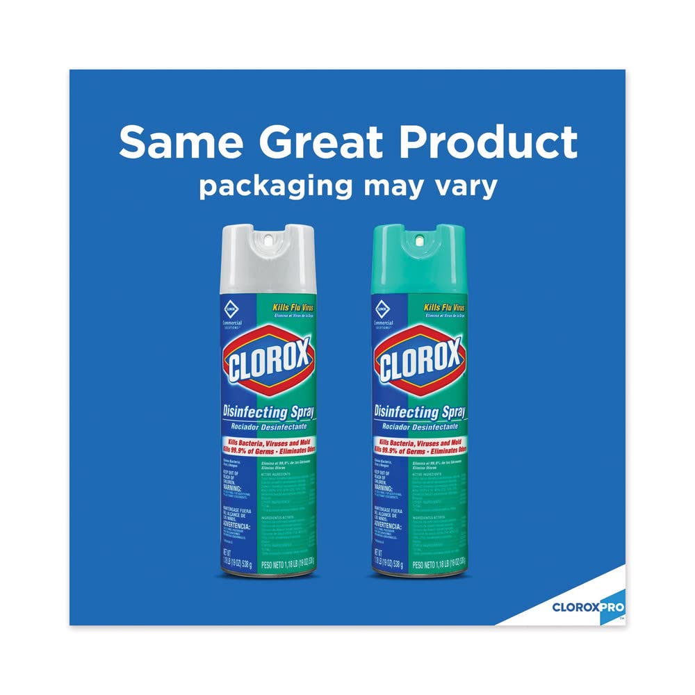 Clorox Disinfectant Spray. 19 Ounce. 1 Each