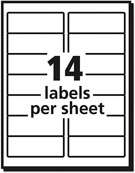 Avery 5262 Easy Peel Mailing Address Labels, Laser, 1-1/3 X 4, White, 350/Pack