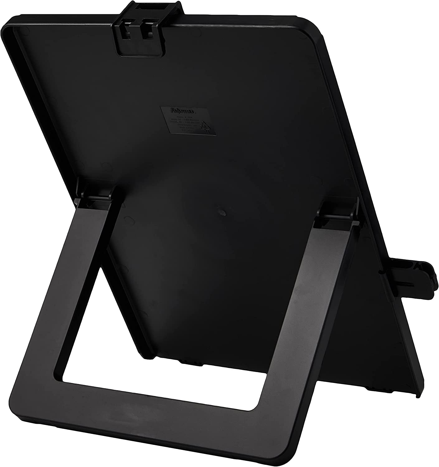 Fellowes Letter Sized Non-Magnetic Copyholder. Black (21106). 7.38 x 10.13 x 11.25 inches