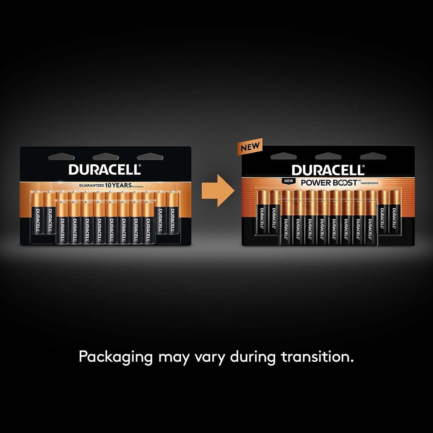 Duracell AACTBULK36 CopperTop Alkaline Batteries. AA. 36/PK
