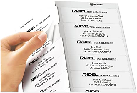 Avery 5262 Easy Peel Mailing Address Labels, Laser, 1-1/3 X 4, White, 350/Pack