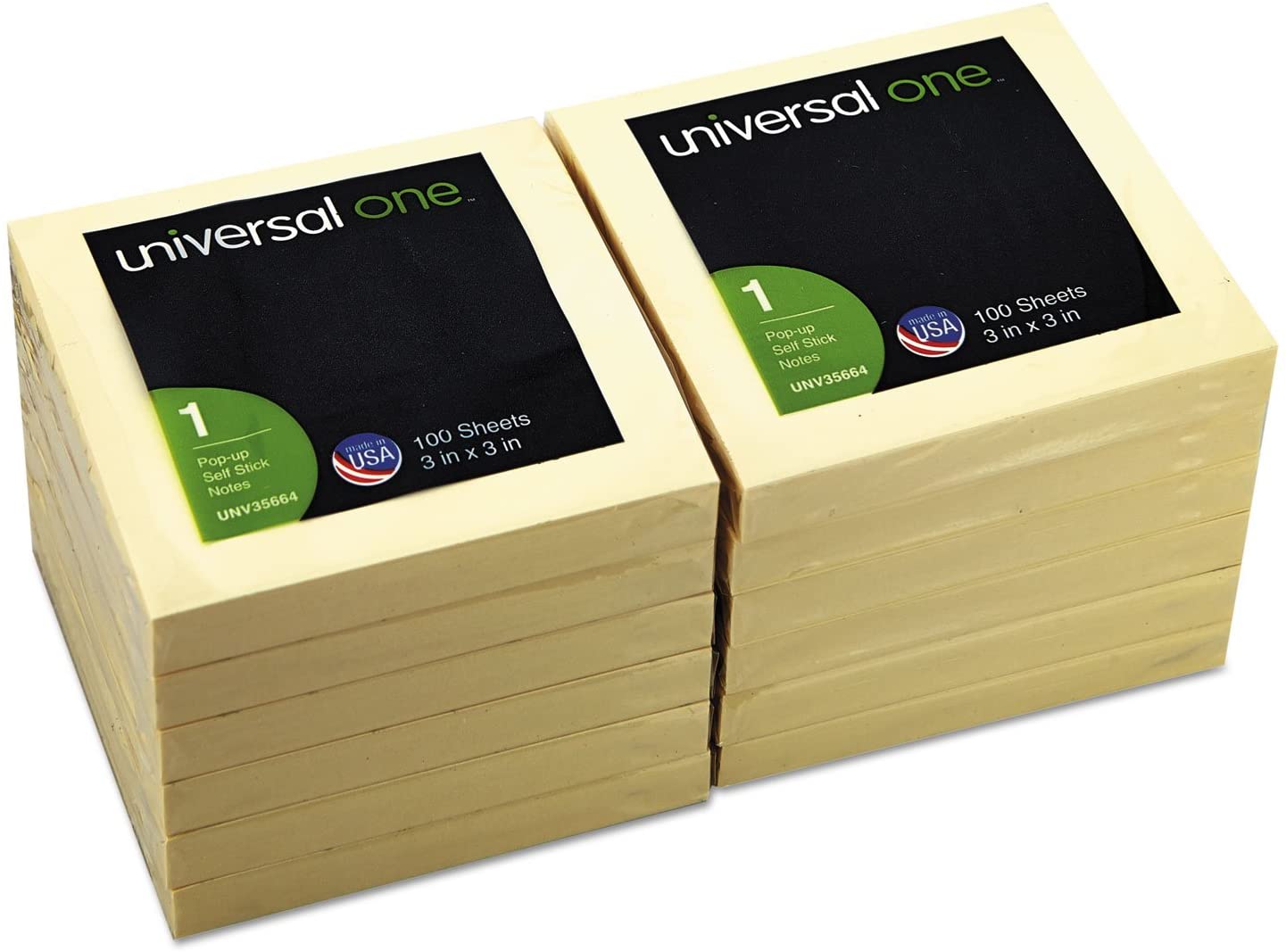 Universal Fan-Folded Pop-Up Notes