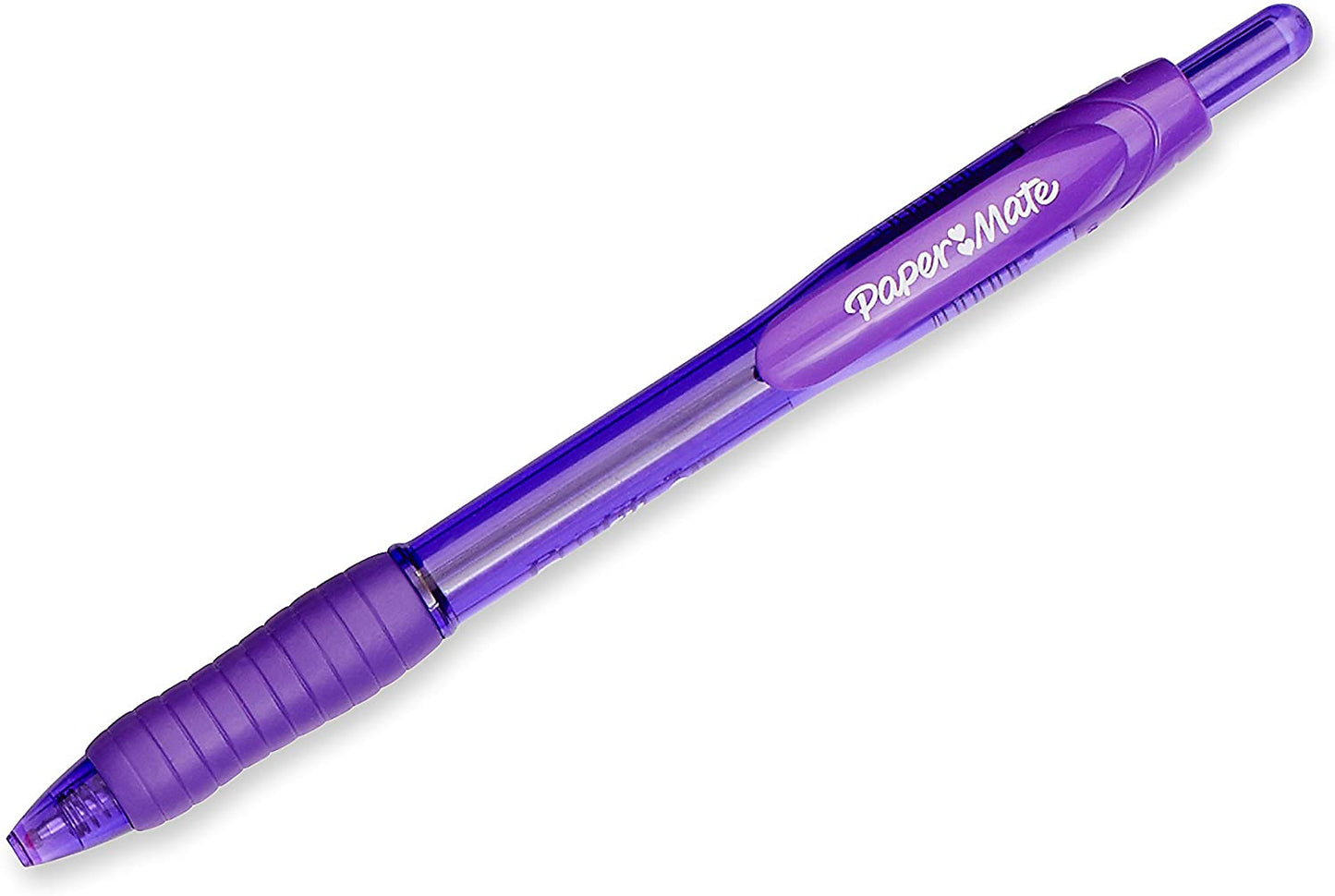 Paper Mate Profile Retractable Ballpoint Pens. Bold (1.4mm). Purple. 12 Count