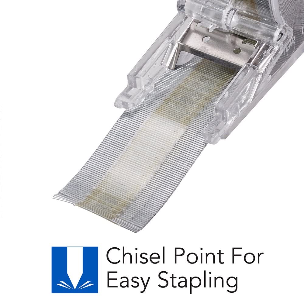 Swingline Standard Staple Cartridge, 5,000 Staples per Cartridge, 1/4" Leg Length, Jam Free, for Swingline Stapler Heavy Duty, Perfect for Home Office Supplies & Desktop, 30 Sheet Capacity (50050)