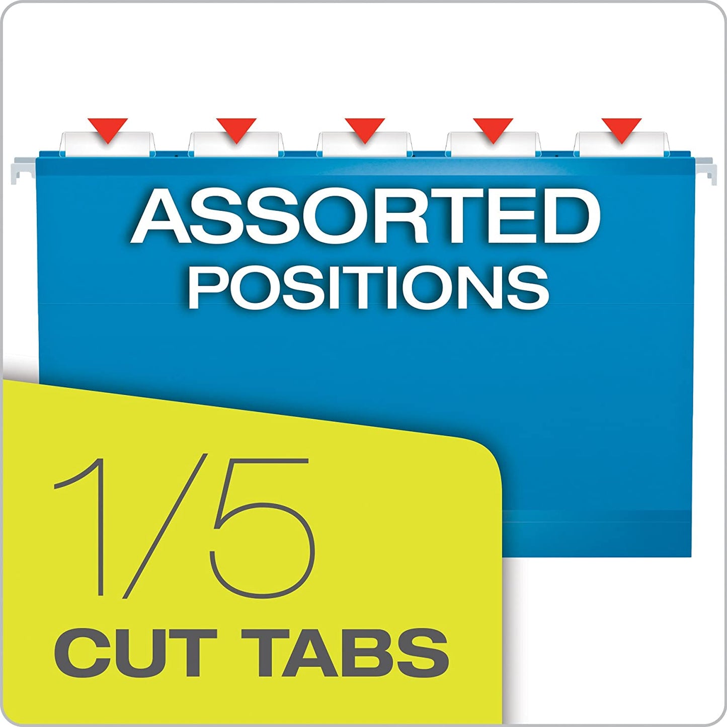 Pendaflex Hanging File Folders, Legal Size, Blue (PFX415315BLU)