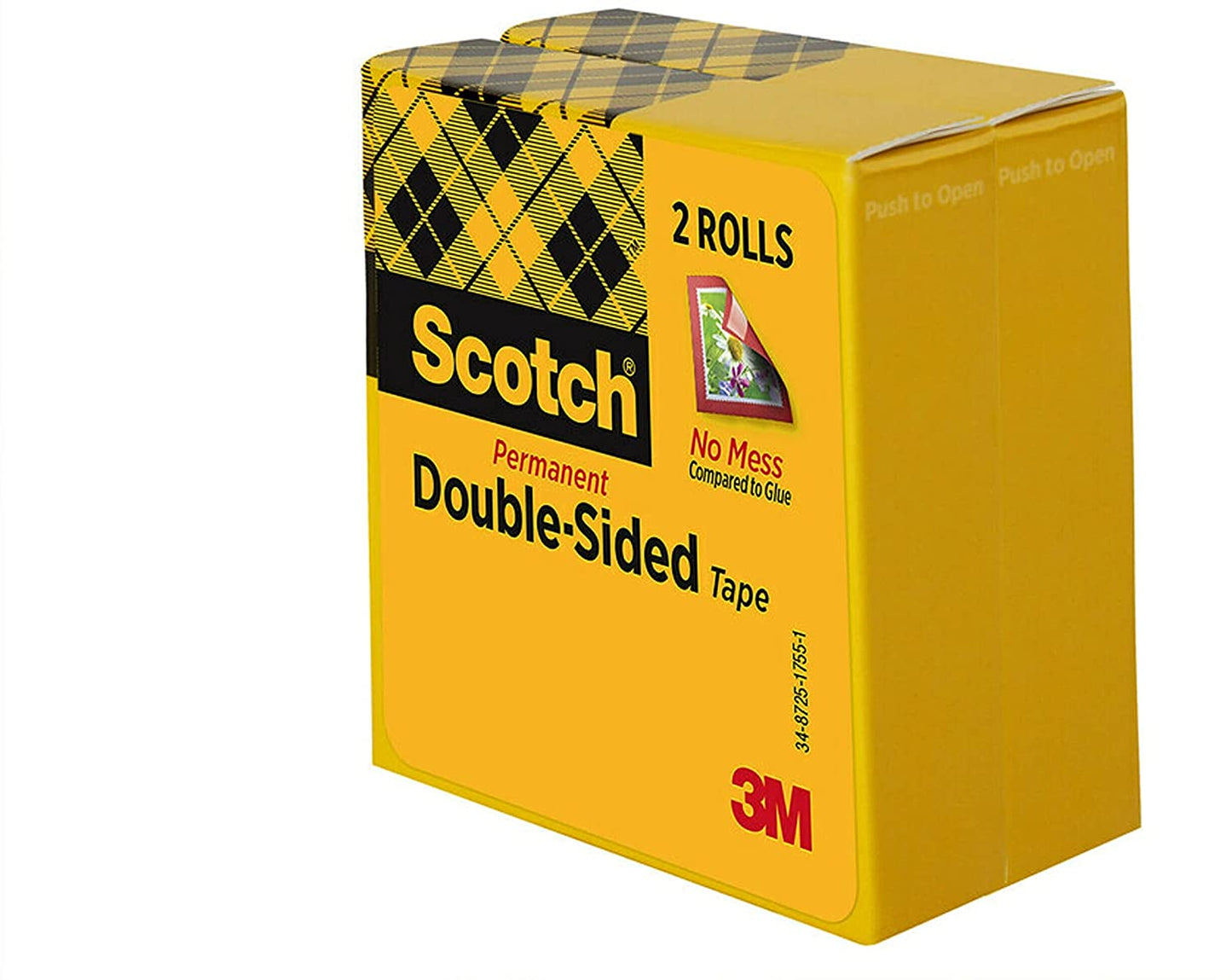 Scotch Double Sided Tape. 1/2 x 900 Inches. Boxed. 2 Rolls (665-2PK)