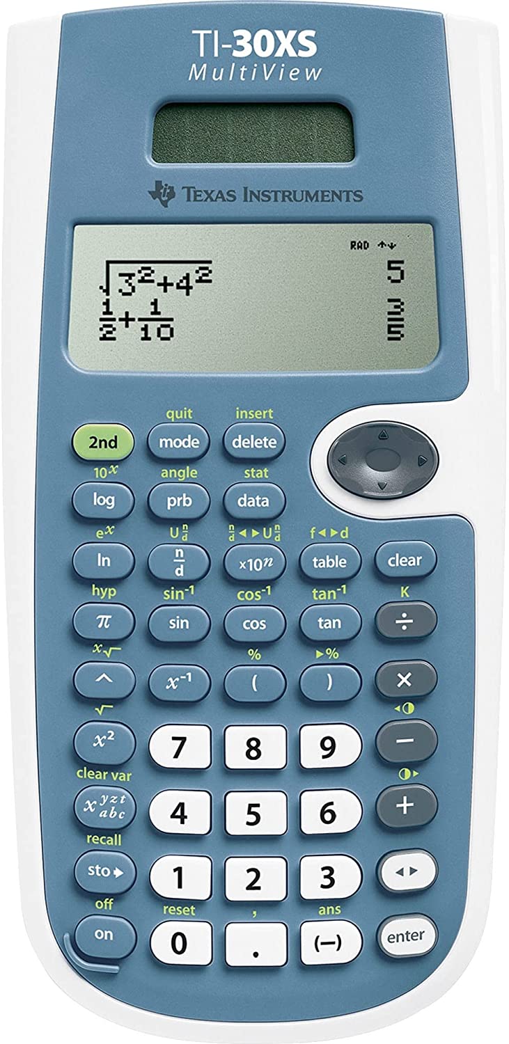 Texas Instruments TI-30XS MultiView Scientific Calculator