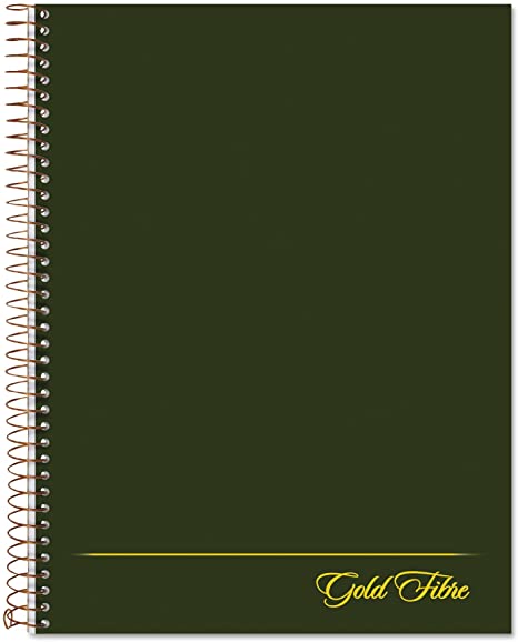 Ampad¨ Gold Fibre¨ Classic Project Planner, 7 1/4" x 9 1/2", Green, Undated