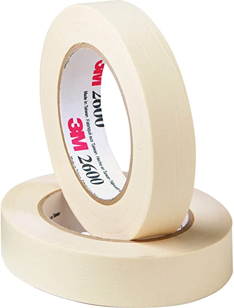 3M Highland Economy Masking Tape (MMM260024ARL). 1 Inches Width x 60 Yards Length