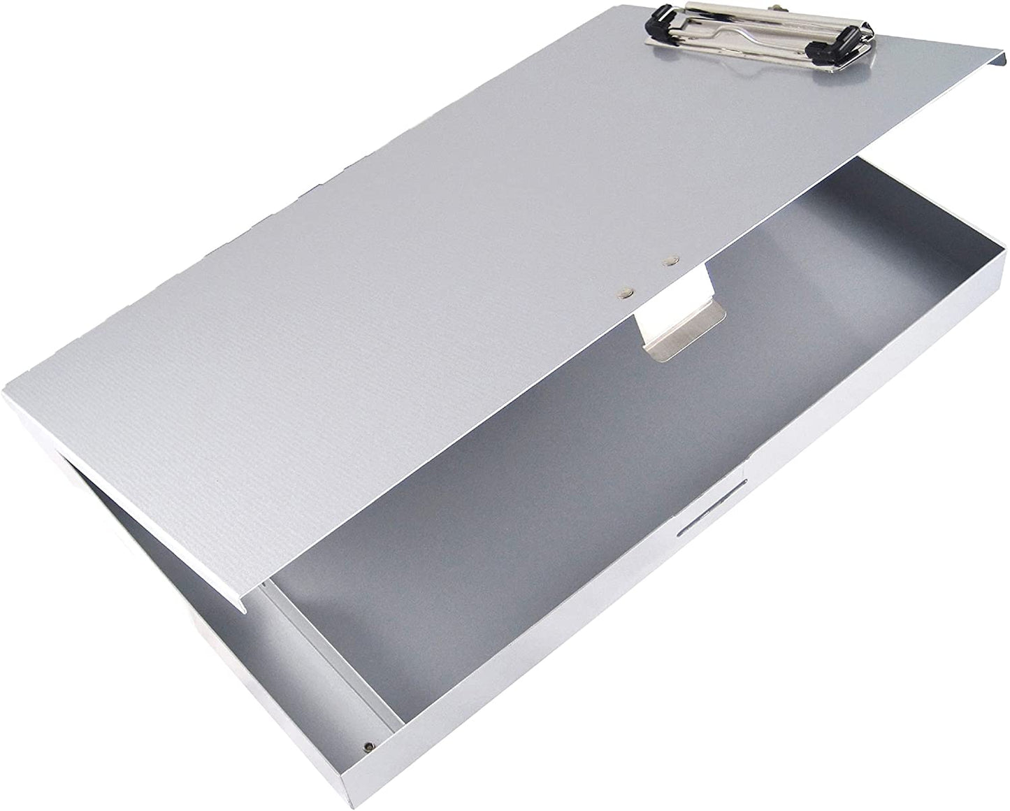 Saunders Recycled Aluminum Tuff-Writer Storage Clipboard, Letter Size, Silver, 1 Clipboard (45300)