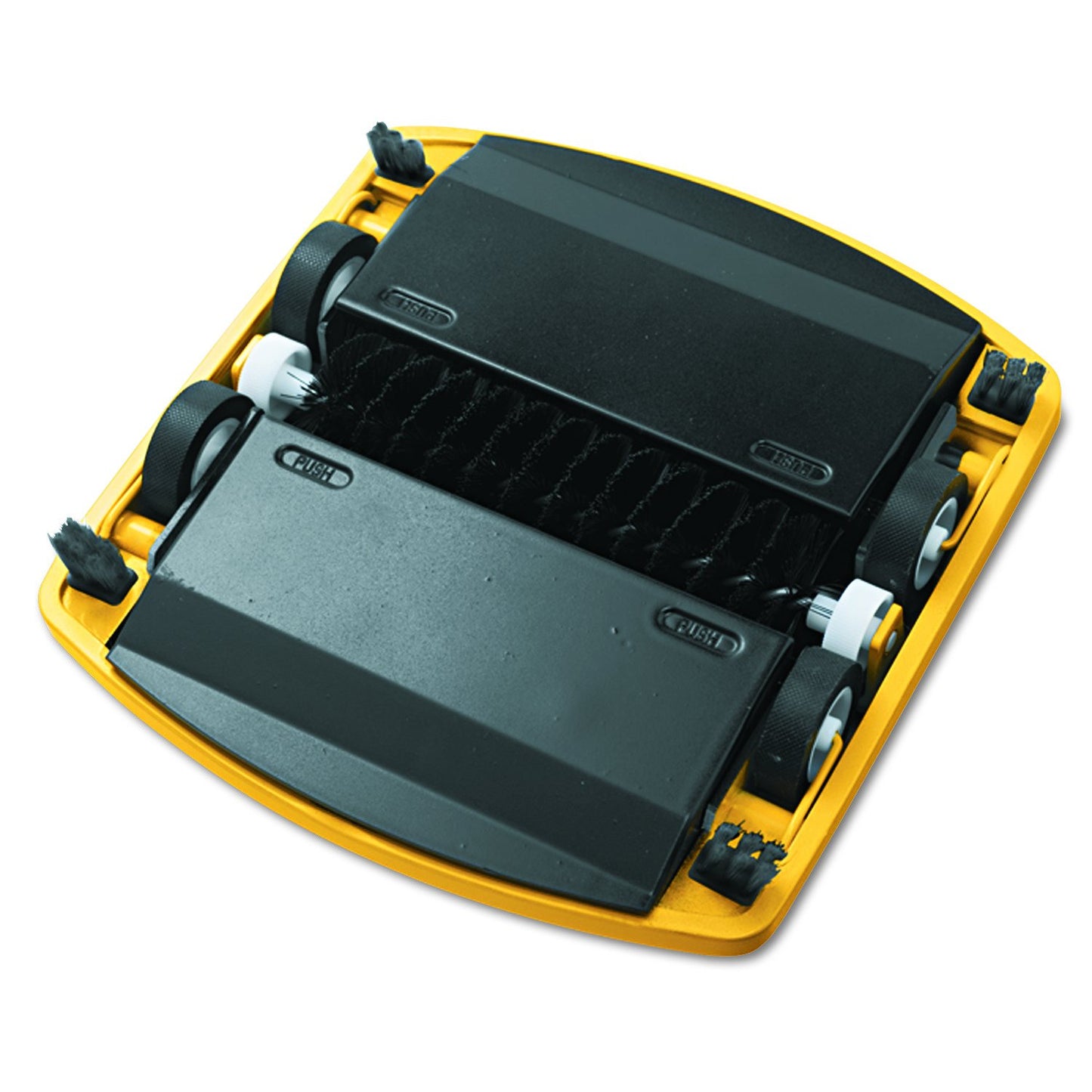 Rubbermaid Commercial Galvinized Steel Carpet & Floor Sweeper. Cordless Sweeper. Hardwood Floor Cleaner. Push Broom