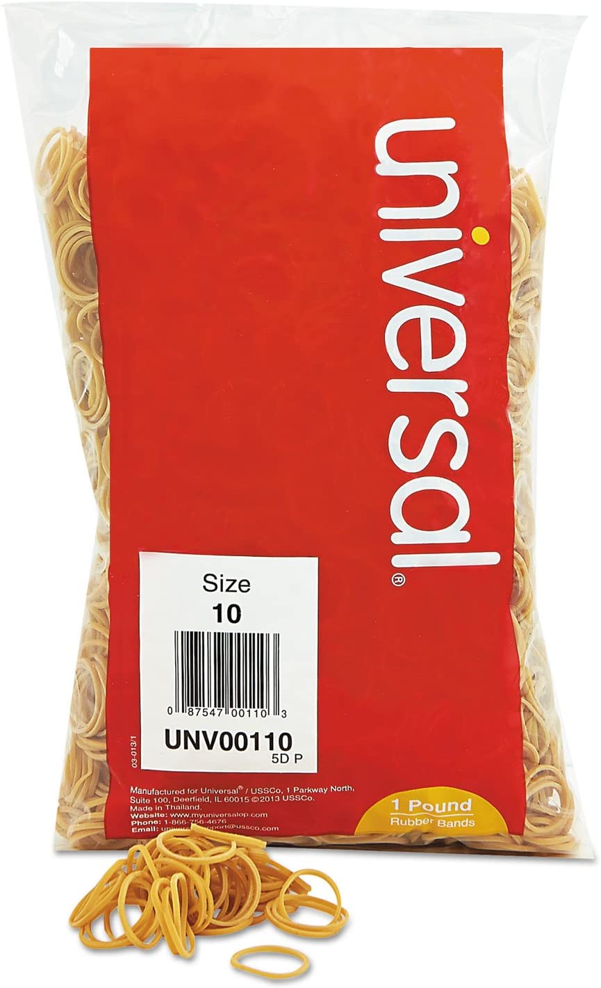 Universal 00119 Rubber Bands. Size 19. 3-1/2 x 1/16. 1lb Pack
