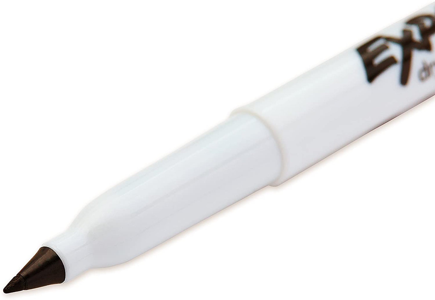 EXPO 1871774 Low-Odor Dry Erase Markers. Ultra Fine Tip. Black. 4 Count (Pack of 1)