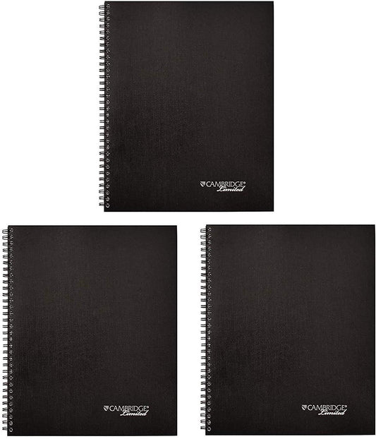 Cambridge Limited Meeting Planner.Side-Bound.11 x 8 1/4. 80 Sheets. Sold as 3 Pack (06132)