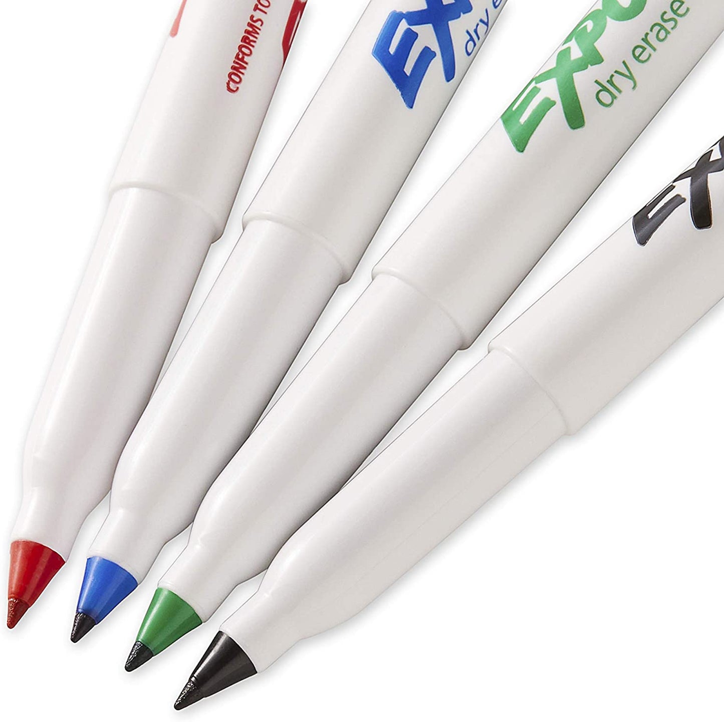 EXPO Low-Odor Dry Erase Markers, Ultra Fine Tip, Assorted Colors, 36-Count