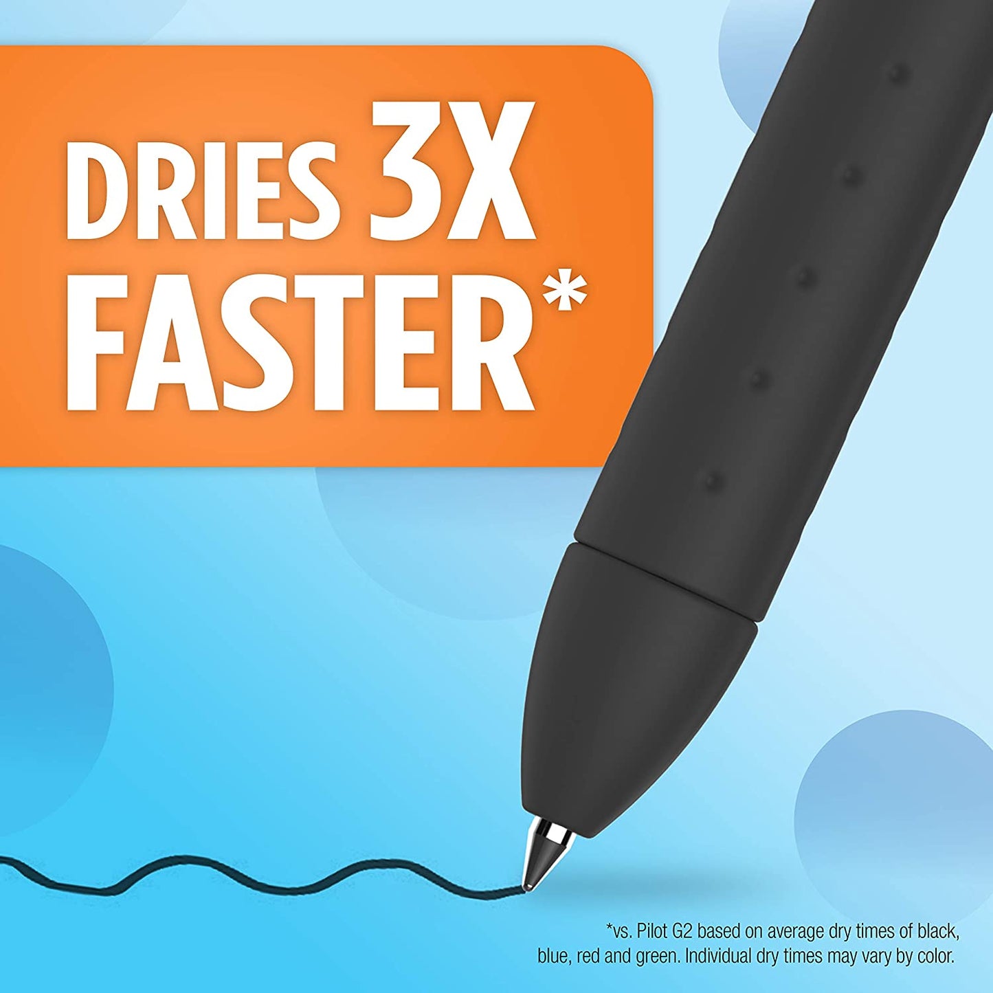 Paper Mate InkJoy Gel Pens, Medium Point, Black, 12 Count - 1951719